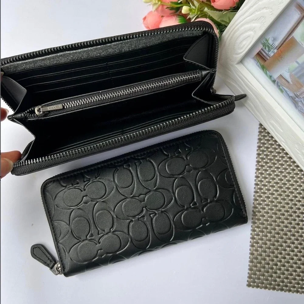 NWT - COACH Men Long Wallet - Picture 4 of 5